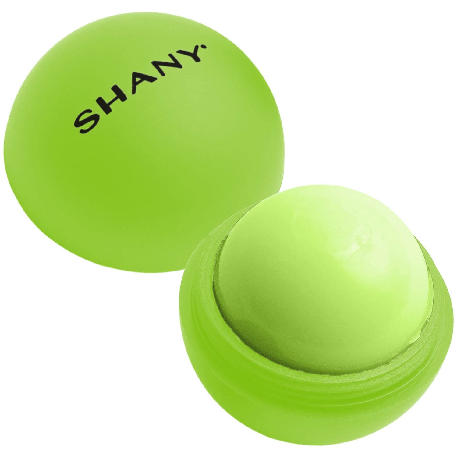 SHANY Lip Balm Sphere - Nourishing Hydrating Lip Balm Lip Care Infused with Shea Butter and Moisturizing Oils to Soothe and Repair Dry and Cracked Lips - Green