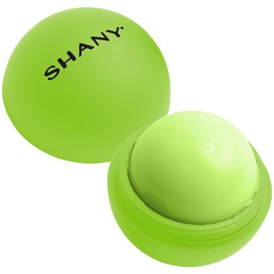 SHANY Lip Balm Sphere - Nourishing Hydrating Lip Balm Lip Care Infused with Shea Butter and Moisturizing Oils to Soothe and Repair Dry and Cracked Lips - Green