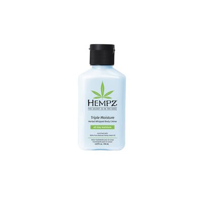 HEMPZ Body Lotion Triple Moisture - Whipped Crme Daily Moisturizing Cream, Shea Butter Hand and Body Moisturizer - Hemp Lotion - Skin Care Products, Hemp Seed Oil - 17 oz.