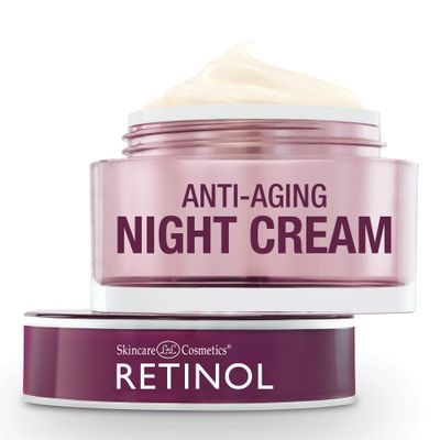 Retinol Night Cream - The Original Anti-Aging Retinol For Younger Looking Skin - Luxurious Restorative Moisturizer Works While You Sleep to Reduce Fine Lines And Other Signs of Aging
