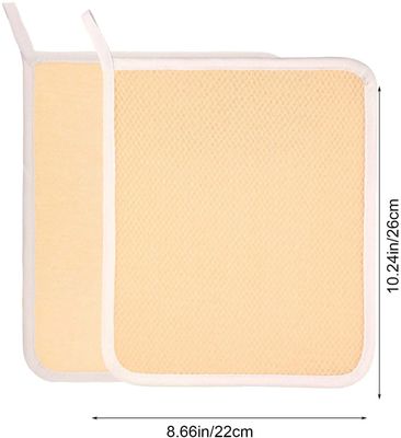 PHOGARY 6 Pack Exfoliating Wash Cloths for Body Scrub and Face Clean, Dual-Sided Exfoliating Wash Towels Bath Washcloths for Men Women Skin Massage Spa - Rough Exfoliating Side and Soft Terry Side