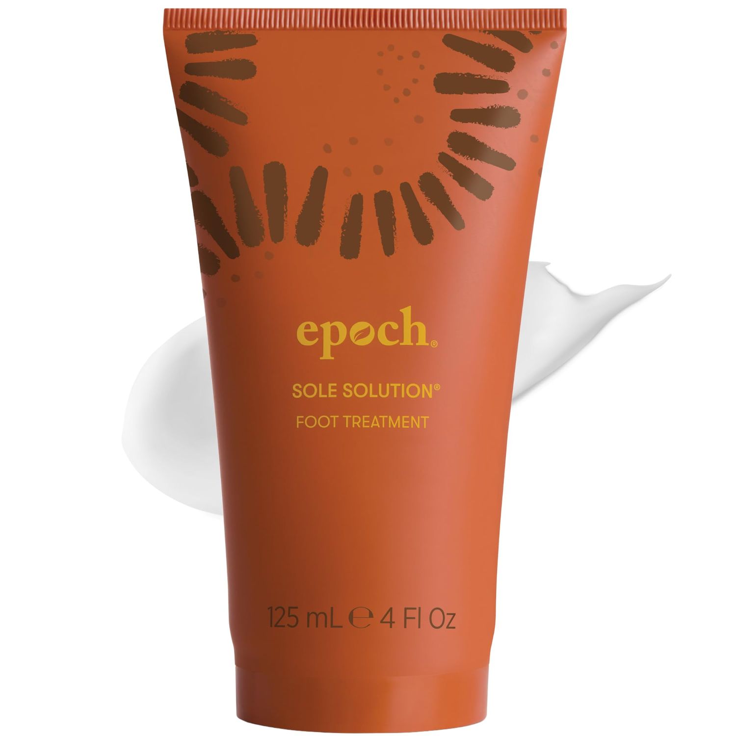 Nu Skin Epoch Sole Solution | Effective Foot Cream for Dry Cracked Heels and Feet | Foot Care with Urea Cream for Feet | Repair Foot Health | Moisturizer &amp; Lotion for Clean Feet | 4 Fl Oz | 1 Pack