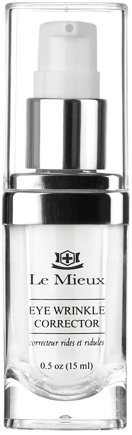 Le Mieux Eye Wrinkle Corrector Cream - Hyaluronic Acid Moisturizer for Eyes with 7 Potent Peptides &amp; Amino Acids, Under Eye Corrector Cream (0.5 oz / 15 ml)