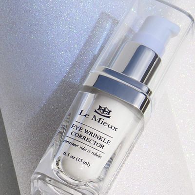Le Mieux Eye Wrinkle Corrector Cream - Hyaluronic Acid Moisturizer for Eyes with 7 Potent Peptides &amp; Amino Acids, Under Eye Corrector Cream (0.5 oz / 15 ml)