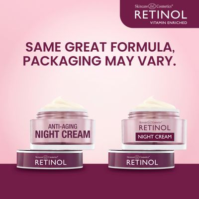 Retinol Night Cream - The Original Anti-Aging Retinol For Younger Looking Skin - Luxurious Restorative Moisturizer Works While You Sleep to Reduce Fine Lines And Other Signs of Aging