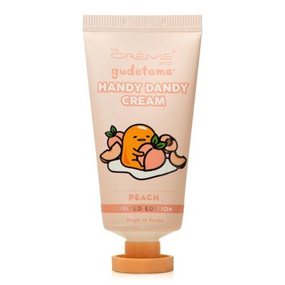 The Crme Shop Korean Cute Scented Pocket Portable Soothing Advanced Must-Have on-the-go x Sanrio Hello Kitty Handy Dandy Cream (Peach)