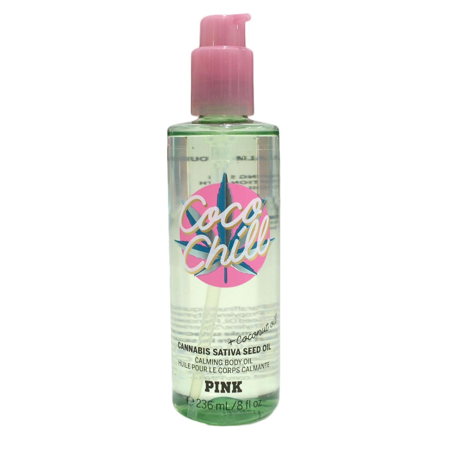Victoria&#39;s Secret Pink Coco Chill Calming Body Oil 8 Fl Oz
