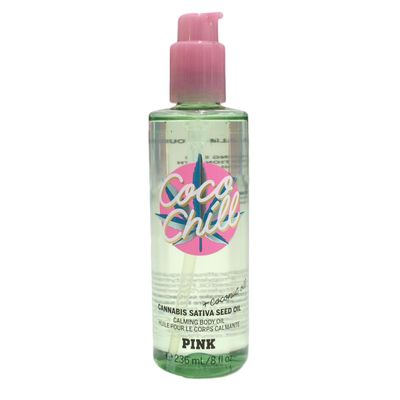 Victoria&#39;s Secret Pink Coco Chill Calming Body Oil 8 Fl Oz