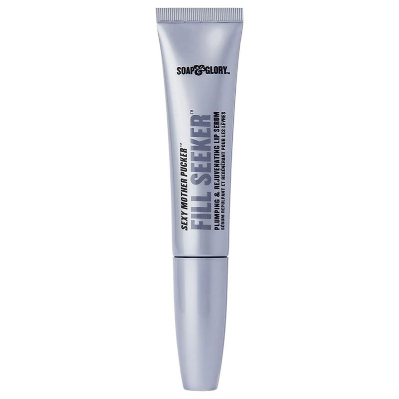 Soap &amp; Glory SMP Fill Seeker Lip Plumper Gloss - Plumping Lip Gloss for Smooth &amp; Moisturized Lips - Rejuvenating Lip Serum with Long-Lasting Hydration (0.5 fl oz)