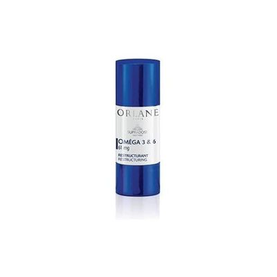 ORLANE PARIS Omega 3 &amp; 6 Supradose - Nourishing Serum with Essential Fatty Acids for Suppleness and Elasticity - Dry or Damaged Skin Treatment (15ml)