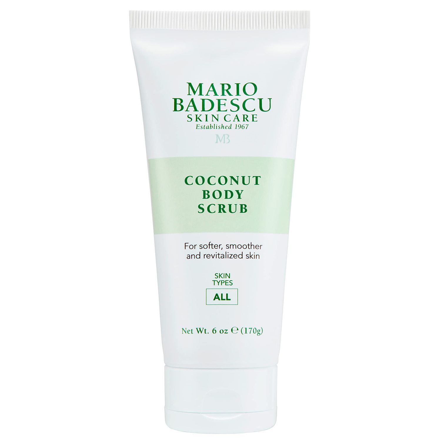 Mario Badescu Coconut Body Scrub for All Skin Types | Body Scrub that Softens and Smoothes |Formulated with Niacinamide &amp; Salicylic Acid| 6 OZ