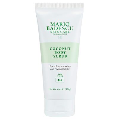 Mario Badescu Coconut Body Scrub for All Skin Types | Body Scrub that Softens and Smoothes |Formulated with Niacinamide &amp; Salicylic Acid| 6 OZ
