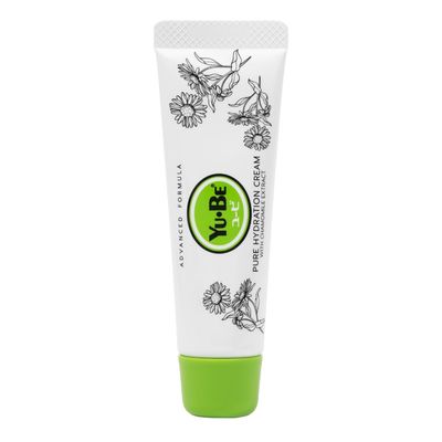 Yu-Be Advanced Formula Pure Hydration Cream - Daily Oil &amp; Fragrance Free Moisturizer to Hydrate &amp; Soothe Sensitive Skin | Moisturizing Lotion Safe for All Skin Types &amp; for Face, Body, &amp; Hands