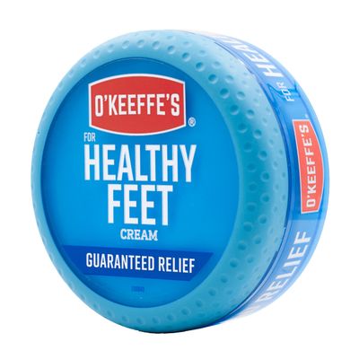 O&#39;Keeffe&#39;s for Healthy Feet Foot Cream; Guaranteed Relief for Extremely Dry; Cracked Feet; Instantly Boosts Moisture Levels; 3.2 Ounce Jar; (Pack of 1)