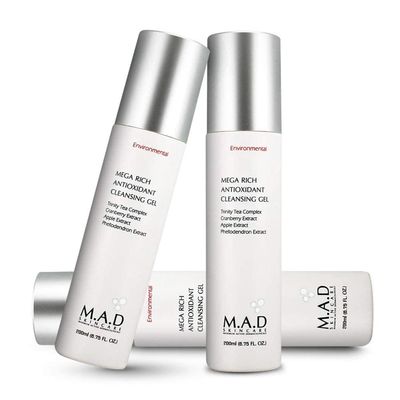 M.A.D Skincare Environmental Mega Rich Antioxidant Facial Cleansing Gel 6.75 oz.