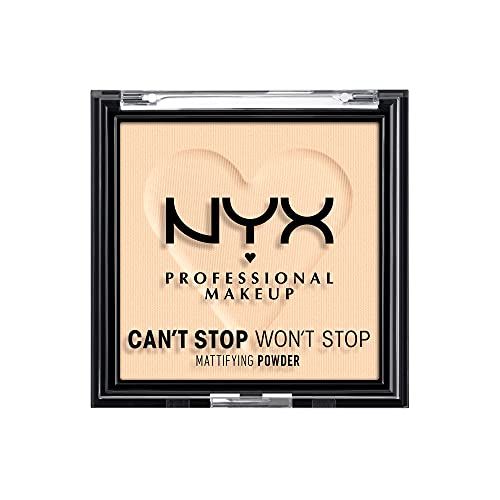 NYX PROFESSIONAL MAKEUP Can&#39;t Stop Won&#39;t Stop Mattifying Pressed Powder - Fair