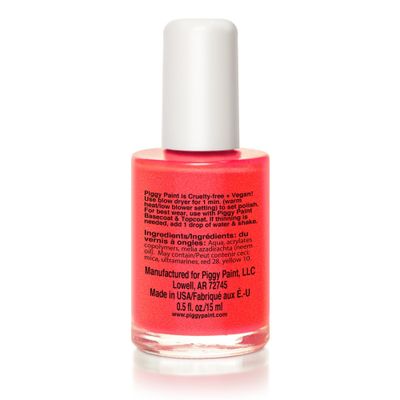 Piggy Paint | 100% Non-Toxic Girls Nail Polish | Safe, Cruelty-free, Vegan, &amp; Low Odor for Kids | Drama