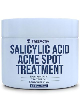 TreeActiv Invisible Acne Spot Treatment, 150+ Treatments, Salicylic Acid &amp; Tea Tree Oil No Show Spot Treatment for Cystic &amp; Hormonal Acne, Works for Blackheads &amp; Whiteheads