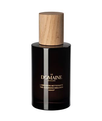 Le Domaine Facial Cleansing Emulsion | Gentle Foaming Face Cleanser | Hydrating Grape Extract &amp; Patented GSM10 for Sensitive Skin | Natural Anti-Aging Skincare | 100ml