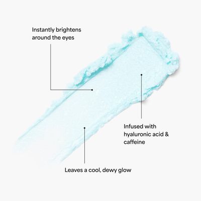 TULA Skin Care Eye Balm Glow &amp; Get It - Dark Circle Treatment, Instantly Hydrate and Brighten Undereye Area, Portable and Perfect to Use On-the-go, 0.35 oz.