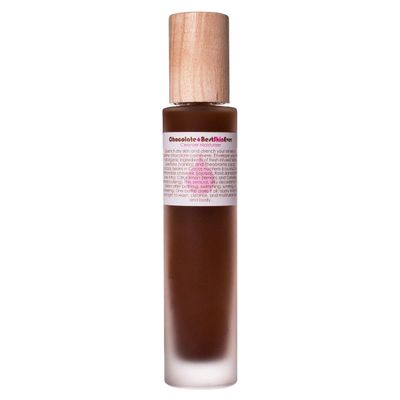 LIVING LIBATIONS - Organic Best Skin Ever All-In-One Facial Cleanser, Exfoliator + Moisturizer | Natural, Wildcrafted, Vegan Clean Beauty (Chocolate, 3.4 fl oz | 100 mL)