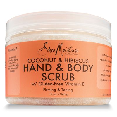 Shea Moisture Sheamoisture Coconut &amp; Hibiscus Hand &amp; Body Scrub, 12 Oz
