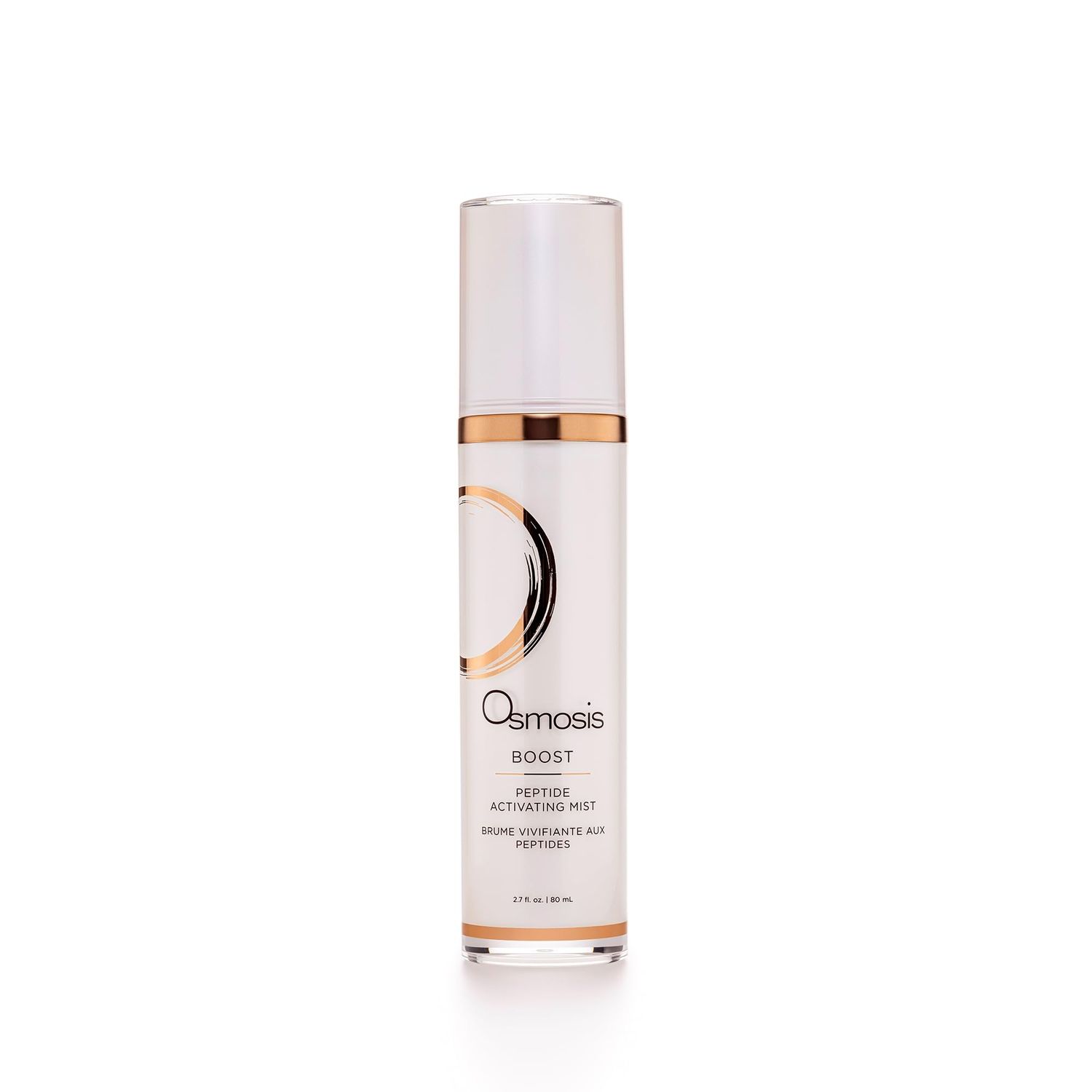 OSMOSIS BOOST Peptide Activating Hydrating Facial Mist with Hyaluronic Acid for Aging, Pigmented, Sensitive and Dry Skin, 2.7 Fl Oz