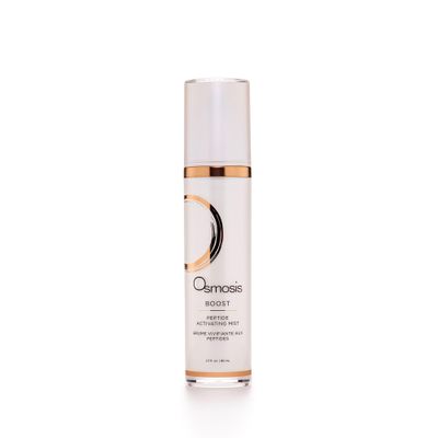 OSMOSIS BOOST Peptide Activating Hydrating Facial Mist with Hyaluronic Acid for Aging, Pigmented, Sensitive and Dry Skin, 2.7 Fl Oz