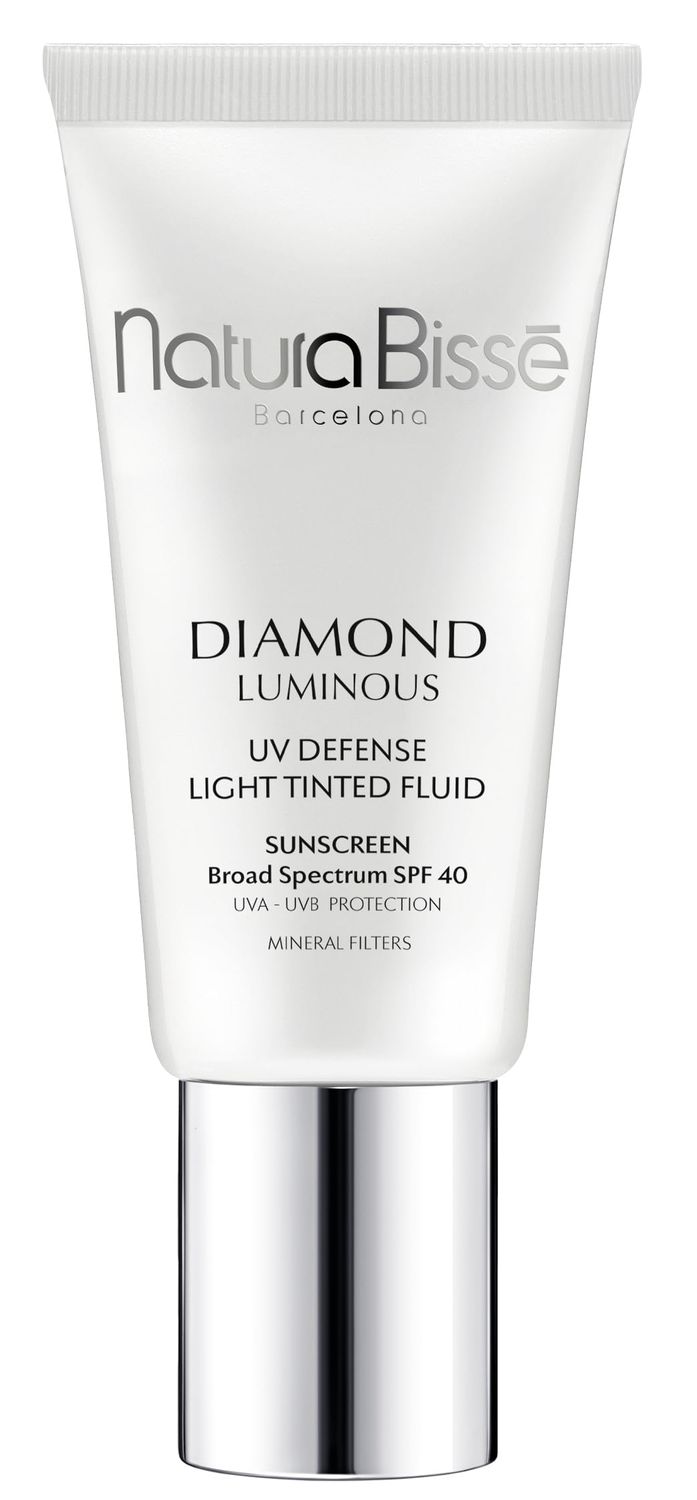 Natura Biss Diamond Luminous Tinted SPF 40 | Broad Spectrum Tinted Sunscreen | Protects, Brightens &amp; Corrects | Adapts to most skin tones, 1 Oz