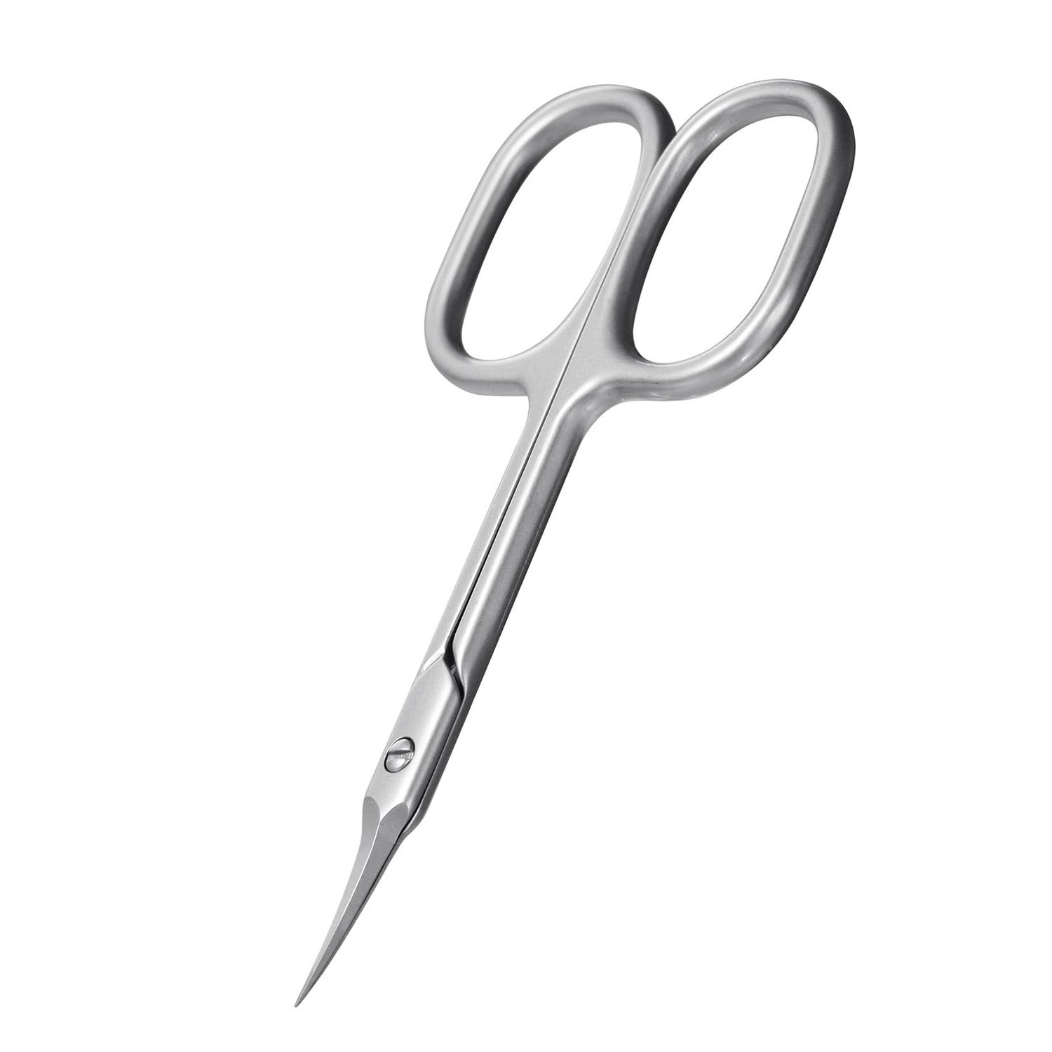 XGIZMOO Cuticle Scissors Fine Curved Blade, Nail Sicssors Pedicure Beauty Grooming Single Piece for Eyebrow, Eyelash, Dry Skin