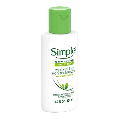 Simple Kind To Skin Replenishing Rich Moisturizer, 4.2 fl oz (124 ml) (Bundle of 3)