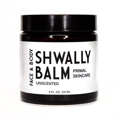 Shwally Tallow &amp; Calendula Face and Body Balm - Paleo and Primal - 100% Grass Fed Tallow, Avocado and Olive Oil with Calendula Flowers (Unscented, 4)