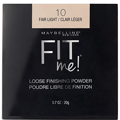 Maybelline Fit Me Loose Setting Powder, Face Powder Makeup &amp; Finishing Powder, Fair Light, 1 Count