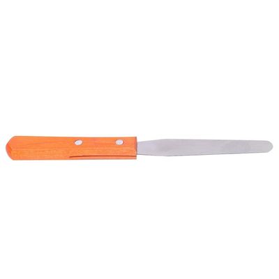 Professional Wooden Depilatory Wax Applicator, Stainless Waxing Spatula Metal Hair Waxing Spatulas Wax, Hair Waxing Stainless Steel Applyer For Spatulas Removal Spatula Tool