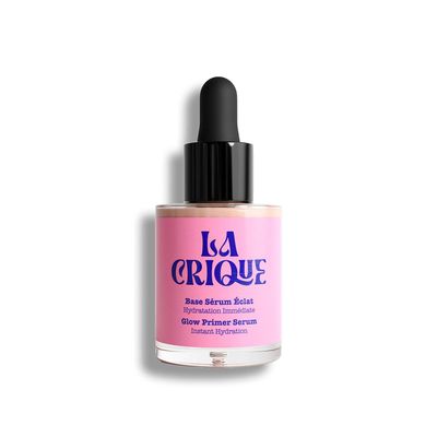 La Crique - Glow Primer Serum - Hydrating Primer for Glowy Skin - Hyaluronic Acid + Prickly Pear Extract - Makeup and Skincare - All Skin Types - 98% Natural Ingredients - Vegan - 1.01 Fl Oz