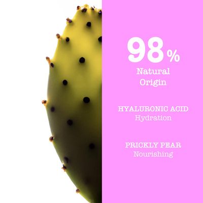 La Crique - Glow Primer Serum - Hydrating Primer for Glowy Skin - Hyaluronic Acid + Prickly Pear Extract - Makeup and Skincare - All Skin Types - 98% Natural Ingredients - Vegan - 1.01 Fl Oz