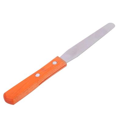 Professional Wooden Depilatory Wax Applicator, Stainless Waxing Spatula Metal Hair Waxing Spatulas Wax, Hair Waxing Stainless Steel Applyer For Spatulas Removal Spatula Tool