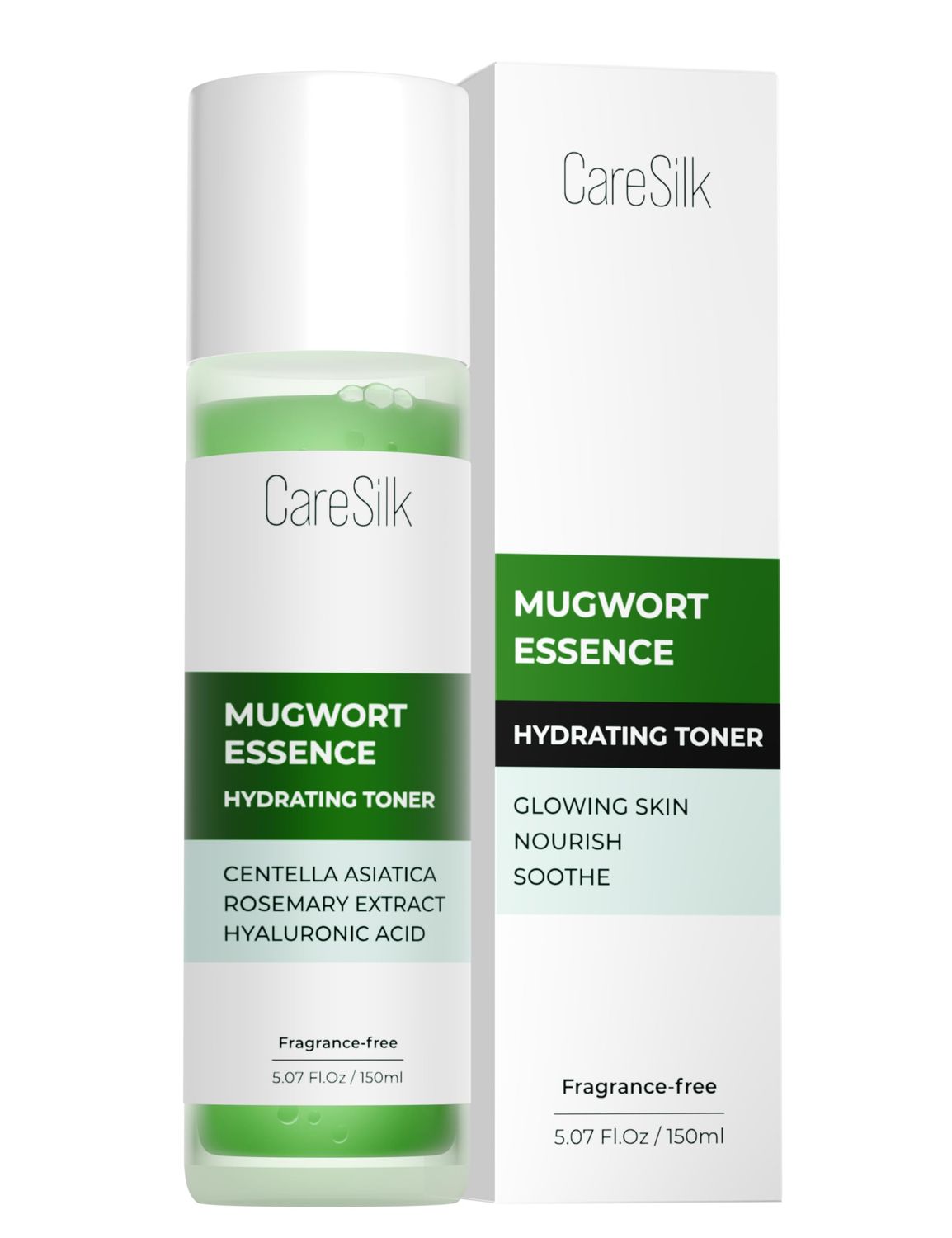 Mugwort Essence, Hydrating Face Toner Hydrating Face Toner with Artemisia, Hyaluronic Acid, Centella Asiatica &amp; Rosemary Extract - Deep Moisturizing Skin Care &amp; Barrier Protection Face Mist - 150 ml