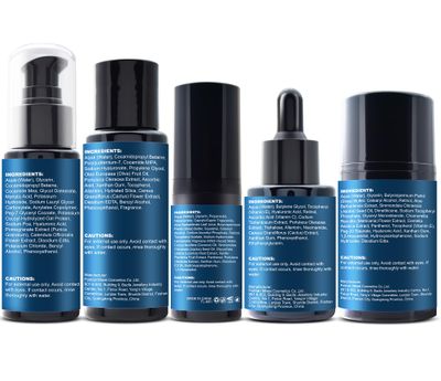 Skin Care for Men,Mens Anti Aging Skin Care Kit for Wrinkles,Firm &amp; Hydrate Skin Facial Care Kit W/Retinol,Hyaluronic Acid,Men Christmas Brithday Fathers Valentines Day Gifts for Him Boyfriend Husband