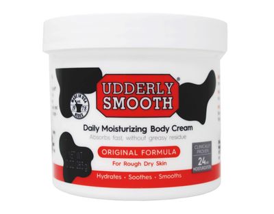 Udderly Smooth Cream, Skin Moisturizer, 10 Ounces.