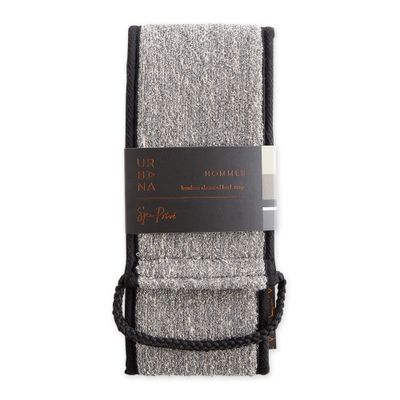 Urbana Spa Prive Men's Bamboo Charcoal Collection, Back Strap