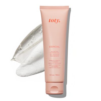 toty. - Esencial Balancing Cleansing Gel - Gentle Face Wash &amp; Makeup Remover - Micellar Technology - Niacinamide, Hyaluronic Acid - Balance Skin Barrier- All Skin Types - By Sofia Vergara - 5 fl oz