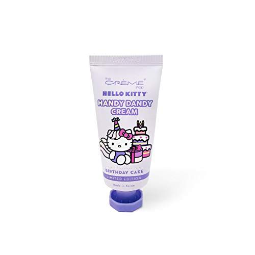 The Crme Shop Korean Cute Scented Pocket Portable Soothing Advanced Must-Have on-the-go - The Crme Shop x Sanrio Hello Kitty Handy Dandy Cream(Birthday Cake)