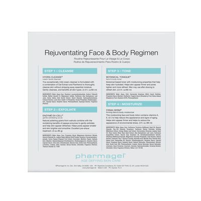 Pharmagel Rejuvenating face &amp; body basic regimen