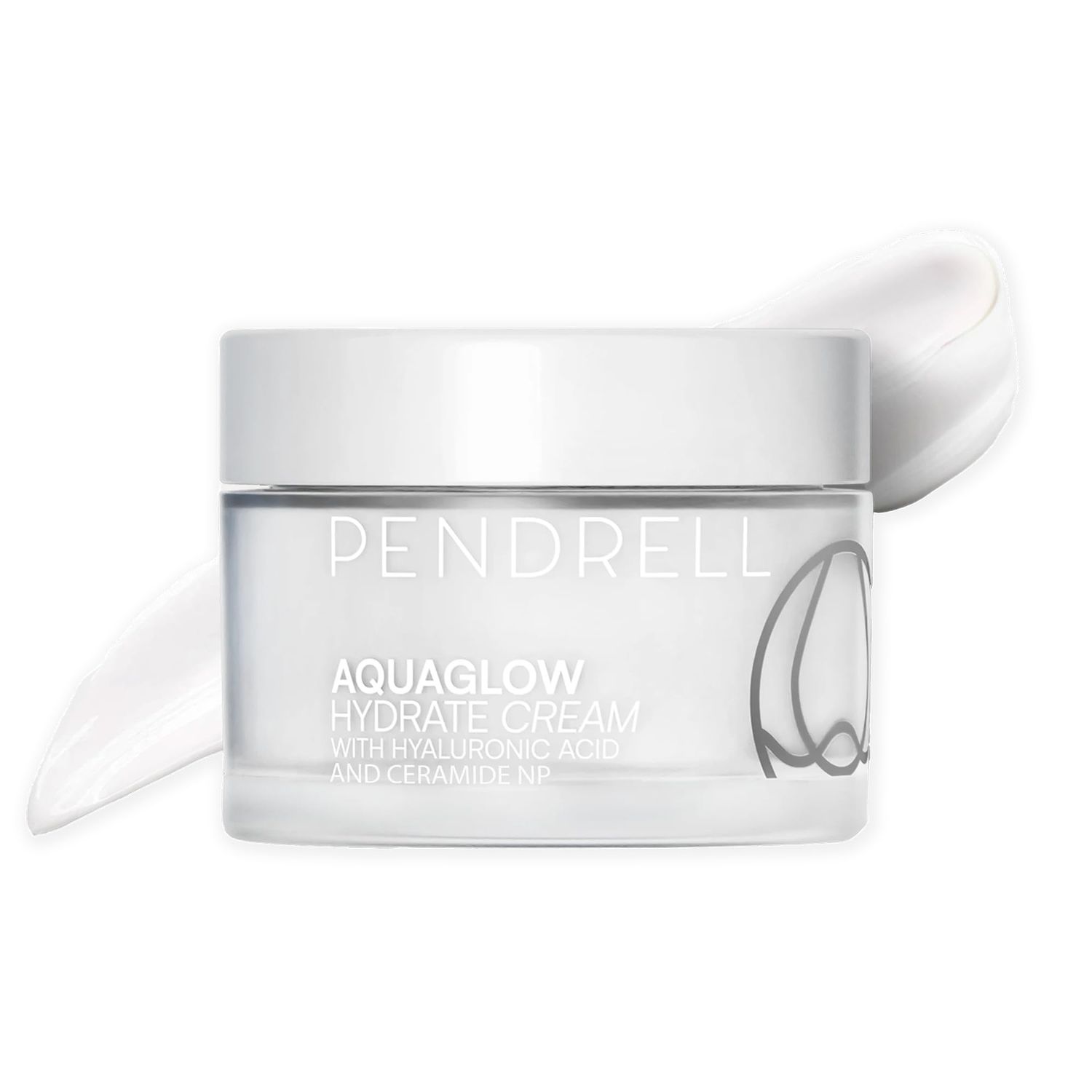 PENDRELL Hydrating Cream Face Moisturizer For All Skin Types | Face Cream with Hyaluronic Acid | Face Lotion with Collagen | 50ml