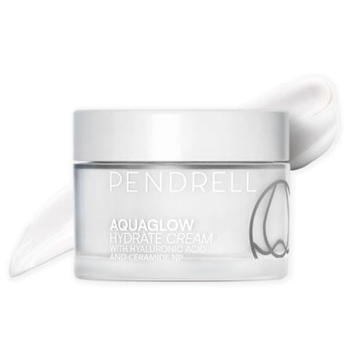 PENDRELL Hydrating Cream Face Moisturizer For All Skin Types | Face Cream with Hyaluronic Acid | Face Lotion with Collagen | 50ml