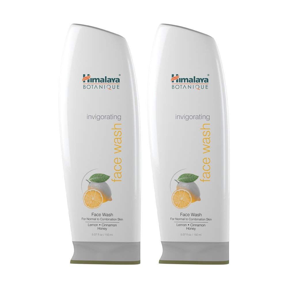 Himalaya Botanique Invigorating Face Wash to Tighten &amp; Revitalize Tired, Dull Skin, and Minimize Pores 5.07 oz, 2 Pack