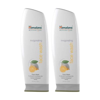 Himalaya Botanique Invigorating Face Wash to Tighten &amp; Revitalize Tired, Dull Skin, and Minimize Pores 5.07 oz, 2 Pack