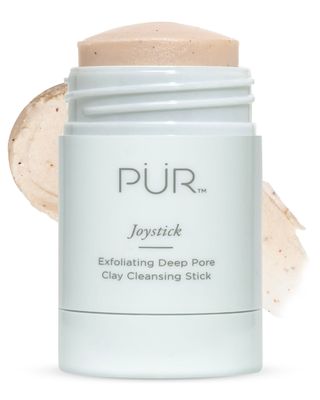PR Minerals Face Clay Mask Stick - Exfoliating Deep Cleanser Joystick Clay Mask for Pores &amp; Blackheads - Facial Cleanser Skincare with Moroccan Clay &amp; Charcoal Rejuvenates &amp; Purifies Skin, Vegan