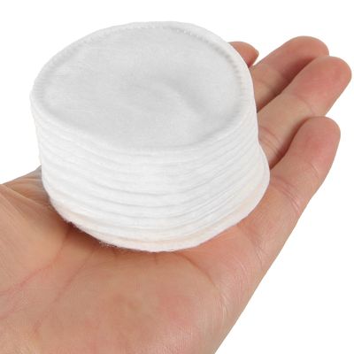 WOFASHPURET Organic Cotton Pads, 200 Pcs Cotton Pads for Face, Round Cotton Facial Pads Cotton Pads Wipes Makeup Remover Cloth White Reusable Cotton Pads for All Skin Types